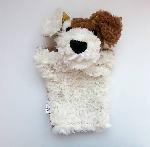 Maňuška psík chlpatý (Smotanovo hnedý s hviezdičkovými uškami)