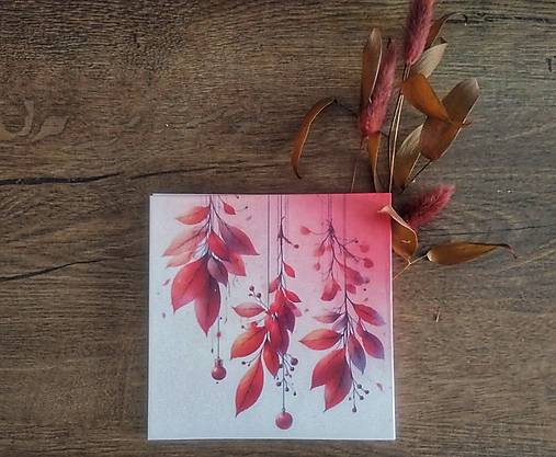 Papiernictvo - Leporelo 13x13 ,,Vo vianočnom šate,, - 17919000_