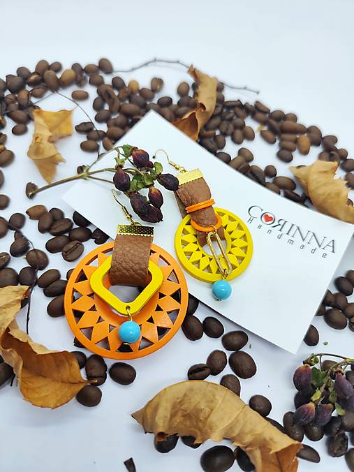 Asymetrické náušnice "SASHA"