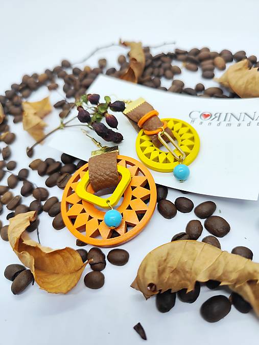 Asymetrické náušnice "SASHA"