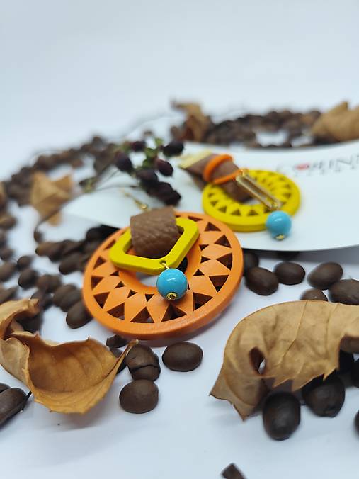 Asymetrické náušnice "SASHA"