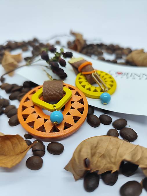 Asymetrické náušnice "SASHA"