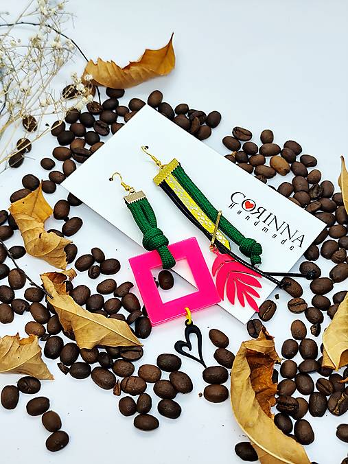 Asymetrické náušnice "NORA"