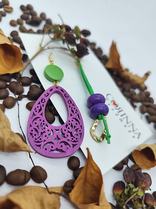 Asymetrické náušnice "JUTKA"