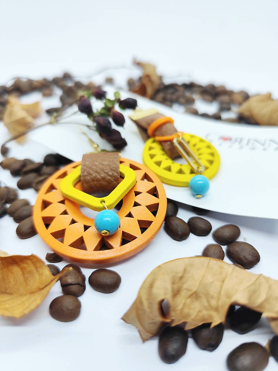 Asymetrické náušnice "SASHA"