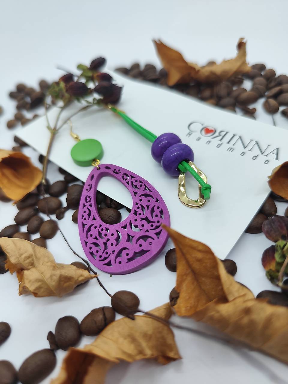 Asymetrické náušnice "JUTKA"