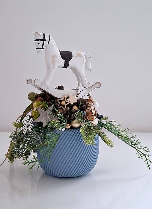 Dekorácie - Zimná dekorácia - 17920439_