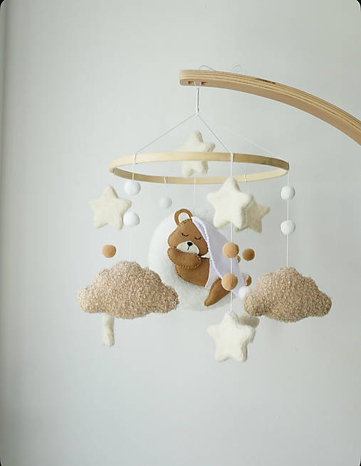 Hračky - Kolotoč nad postieľku - 17921997_