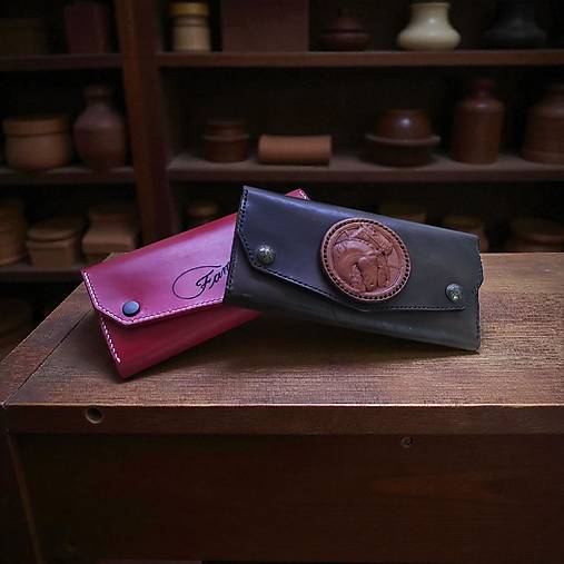 Dámska kožená peňaženka