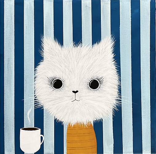 Not really good girl, originál 40x40