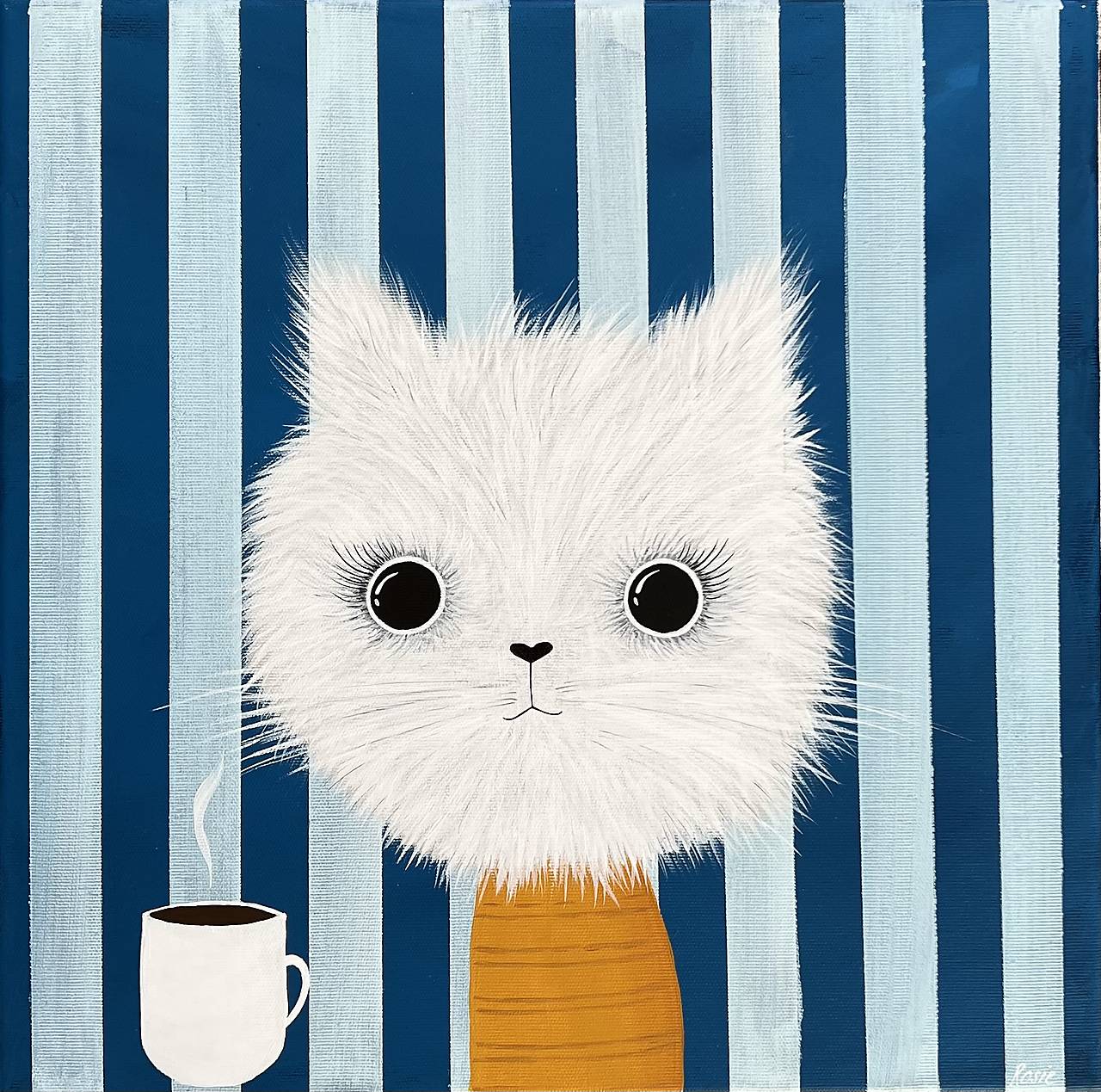 Not really good girl, originál 40x40