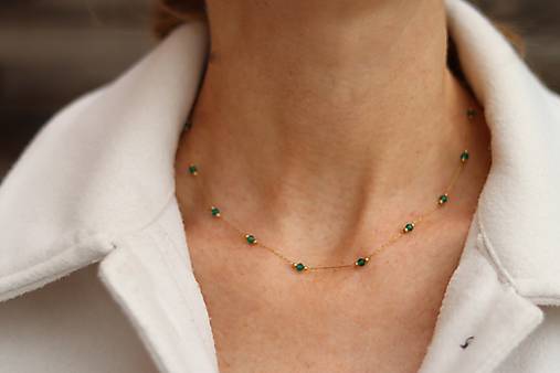 2-dielny set zelený jadeit