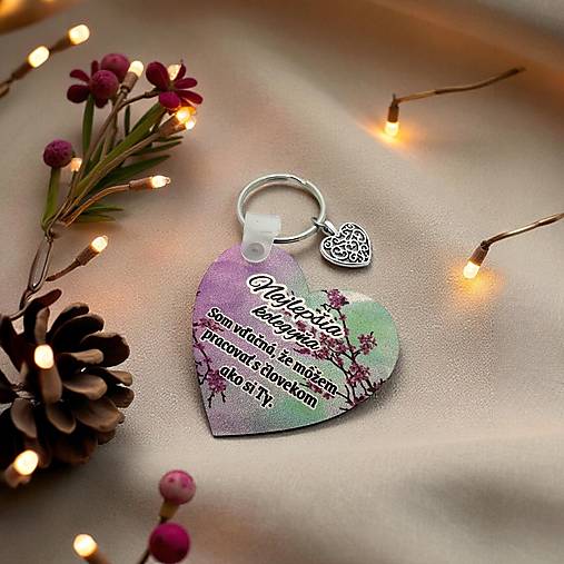 Najlepšia kolegyňa - kľúčenka