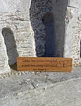 Papiernictvo - Drevená záložka - 17920524_