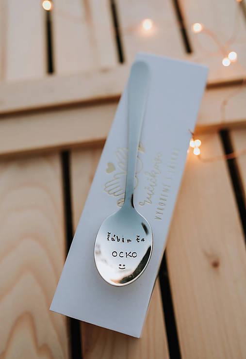 Lyžička  (ľúbim ťa ocko)