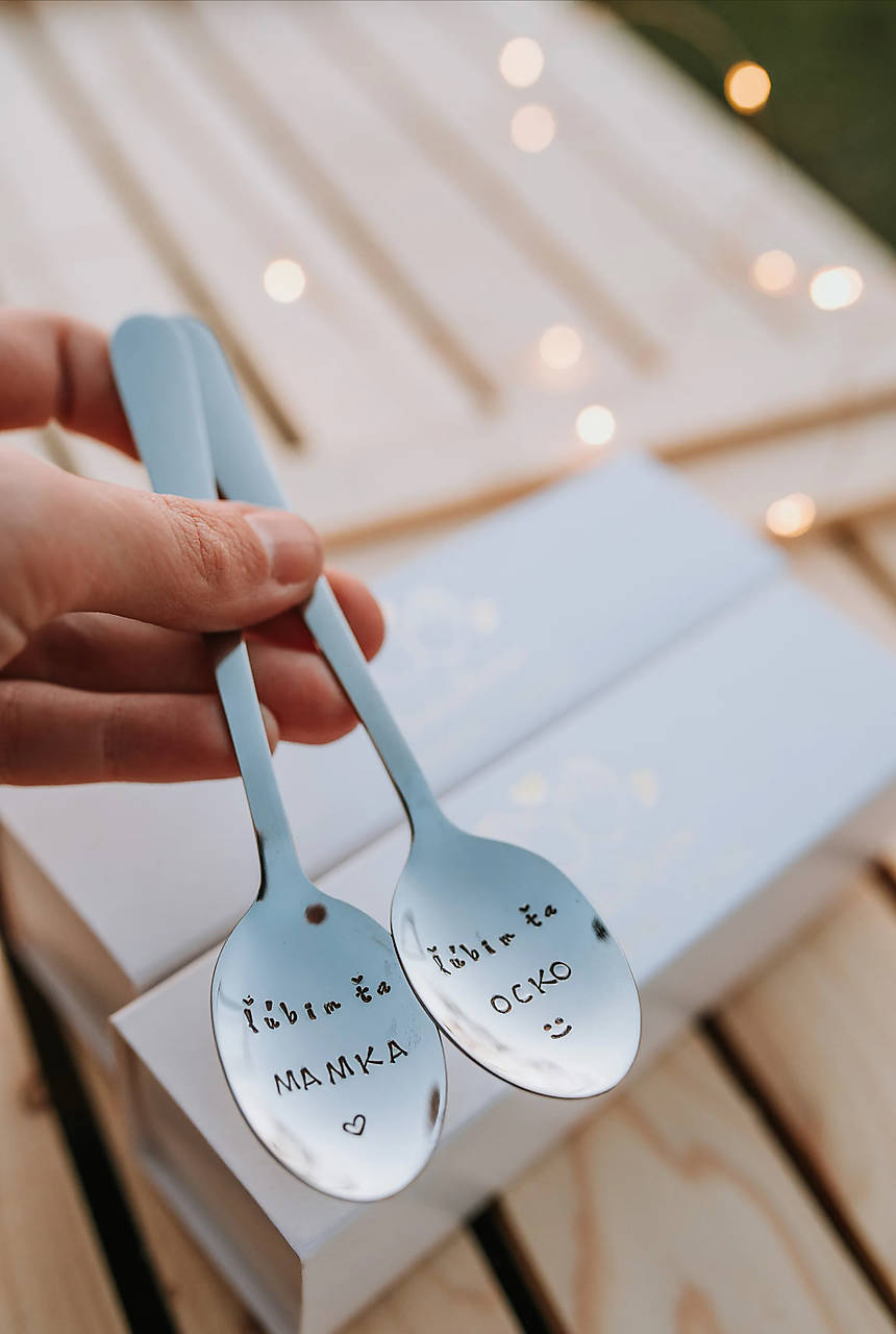 Lyžička  (ľúbim  ťa ocko)