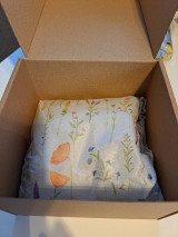 Úžitkový textil - KRK_ZOHREJ - prírodný zahrievací vankúšik s BIO levanduľou na uvoľnenie krčnej chrbtice od bolestí - 17921693_