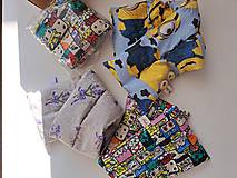 Úžitkový textil - KRK_ZOHREJ - prírodný zahrievací vankúšik s BIO levanduľou na uvoľnenie krčnej chrbtice od bolestí - 17921698_