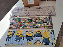 Úžitkový textil - KRK_ZOHREJ - prírodný zahrievací vankúšik s BIO levanduľou na uvoľnenie krčnej chrbtice od bolestí - 17921700_