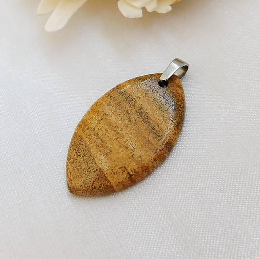 Náhrdelníky - Jaspisový - 17924253_