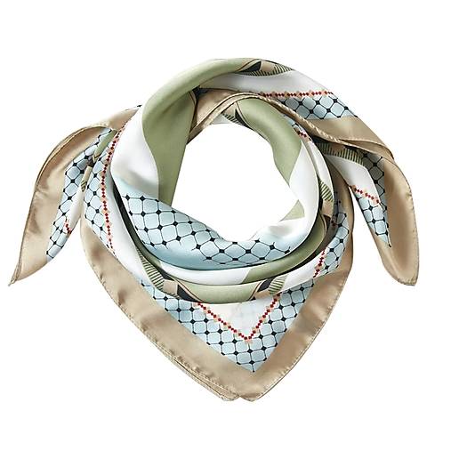 Hodvábna šatka Bleu clair