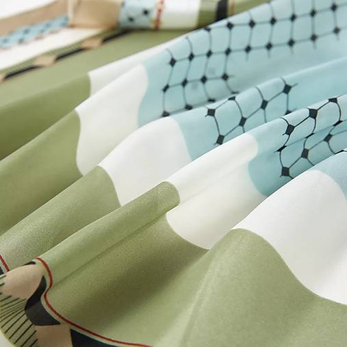 Hodvábna šatka Bleu clair