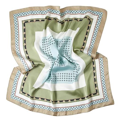 Hodvábna šatka Bleu clair