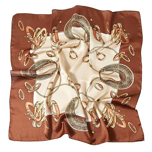 Hodvábna šatka Chocolat