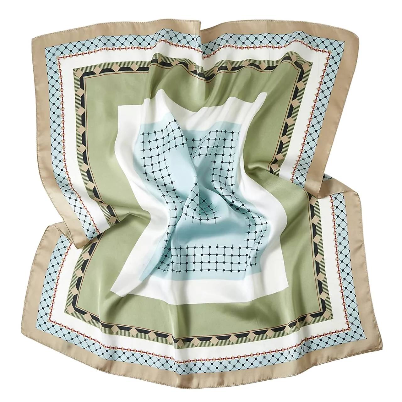 Hodvábna šatka Bleu clair