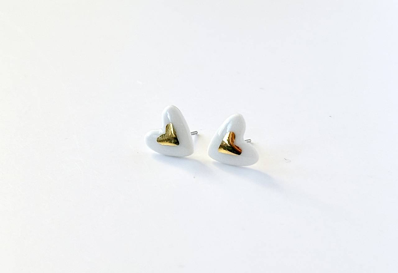 Porcelánové náušnice