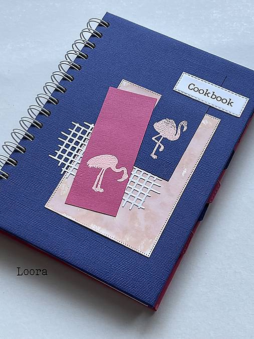 Papiernictvo - Receptár Modrá/ružová EN - A5 - 17924439_