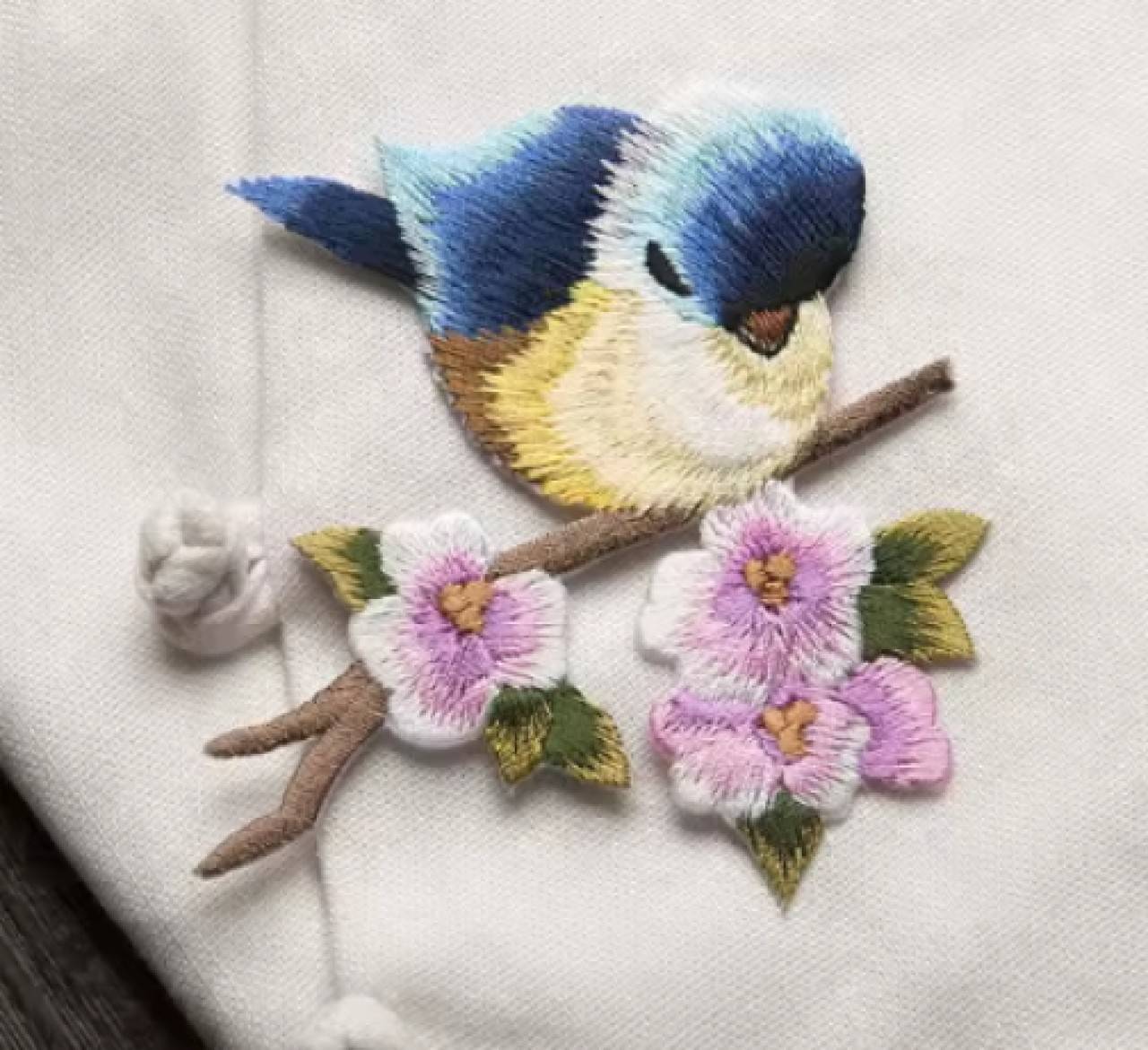 NZ104 Nažehľovačka vtáčik 9 x 7 cm