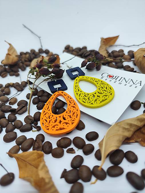 Asymetrické náušnice "PANNY"