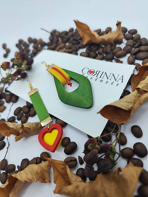 Asymetrické náušnice "ANIKO"