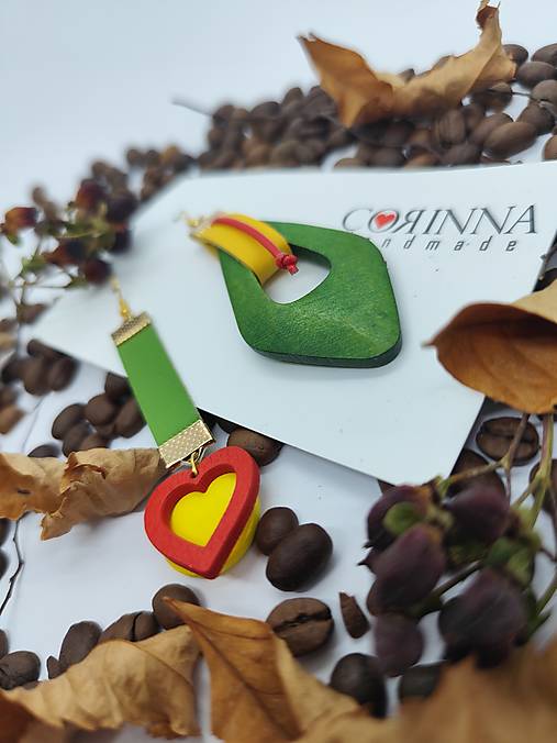 Asymetrické náušnice "ANIKO"