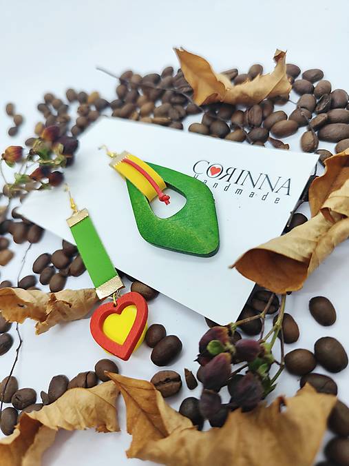 Asymetrické náušnice "ANIKO"