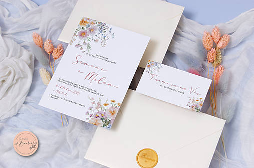 Svadobné oznámenie D#17