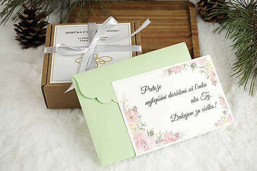 Sada 4 kusov Čajových sviečok z včelieho vosku s hranatým skleneným svietnikom