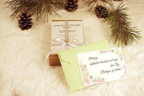 Sada 4 kusov Ručne stáčaných nízkych sviečok