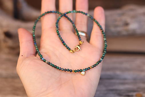 Náhrdelník choker chryzokol