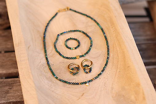 Náhrdelník choker chryzokol