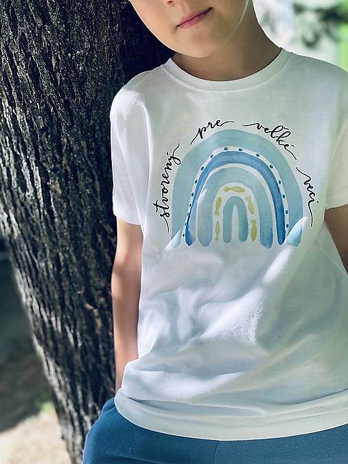 Detské tričko (Stvorený pre veľké veci 9-10r)