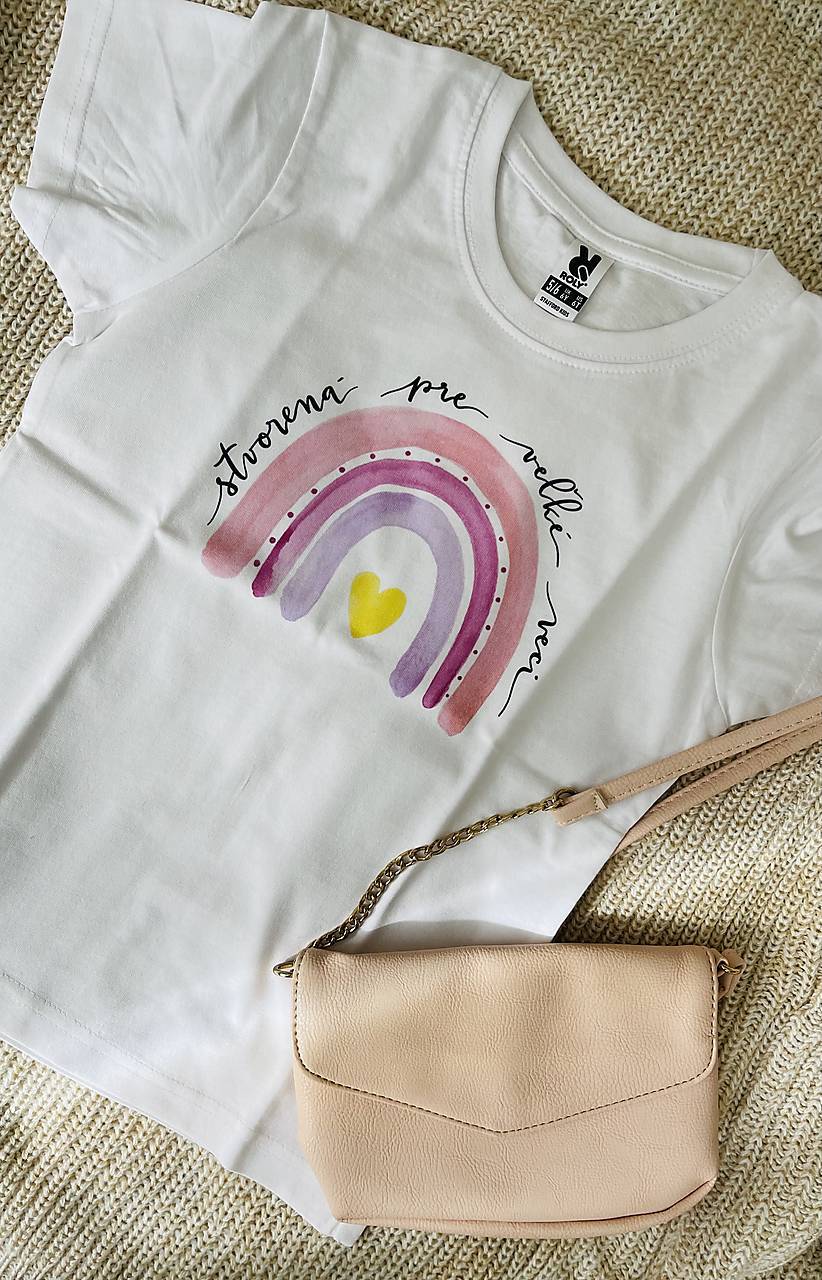 Detské tričko (Stvorená pre veľké veci 11-12r)