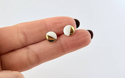 Porcelánové náušnice