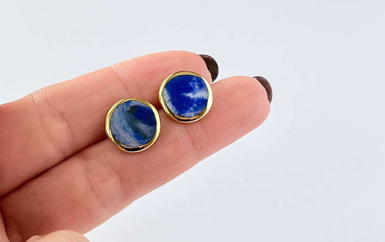 Porcelánové náušnice