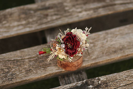 Ozdoby do vlasov - Detská vianočná čelenka  (variant B) - 17926673_