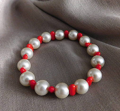 Náramky - kombinovaný náramok tyčinky - Výpredaj! - 17928559_