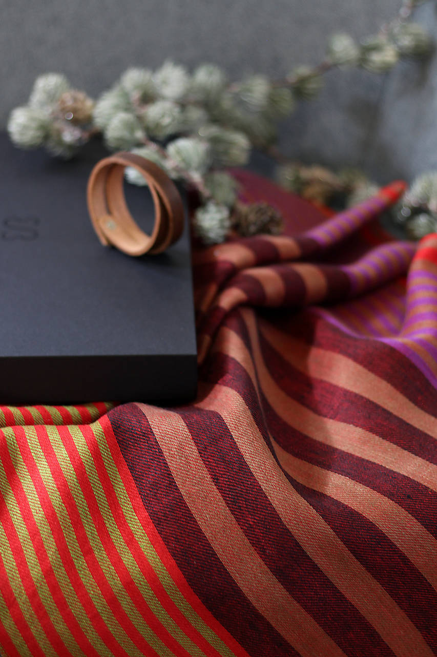 Elegantná ľanová šatka – dokonalý vianočný darček pre mamu alebo sestru