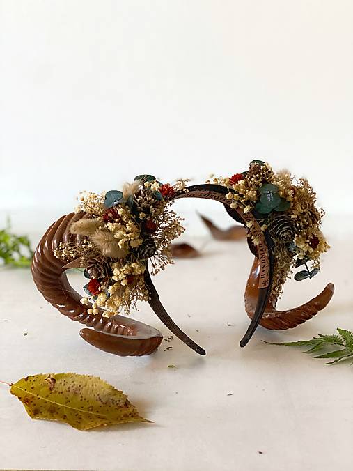 Korunka s rohmi "čaro lesných zákutí"