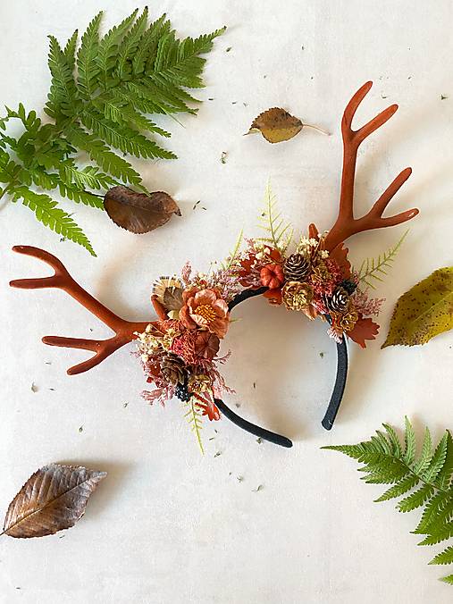 Korunka s parôžkami "čas tekvíc"